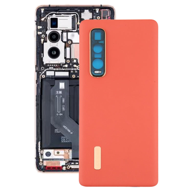 Per OPPO Find X2 Pro CPH2025 PDEM30 Cover posteriore batteria in materiale originale in pelle, For OPPO Find X2 Pro, For OPPO Find X2 Pro (Original) Per OPPO Find X2 Pro CPH2025 PDEM30 Cover posteriore batteria in materiale originale in pelle, For OPPO Find X2 Pro, For OPPO Find X2 Pro (Original)